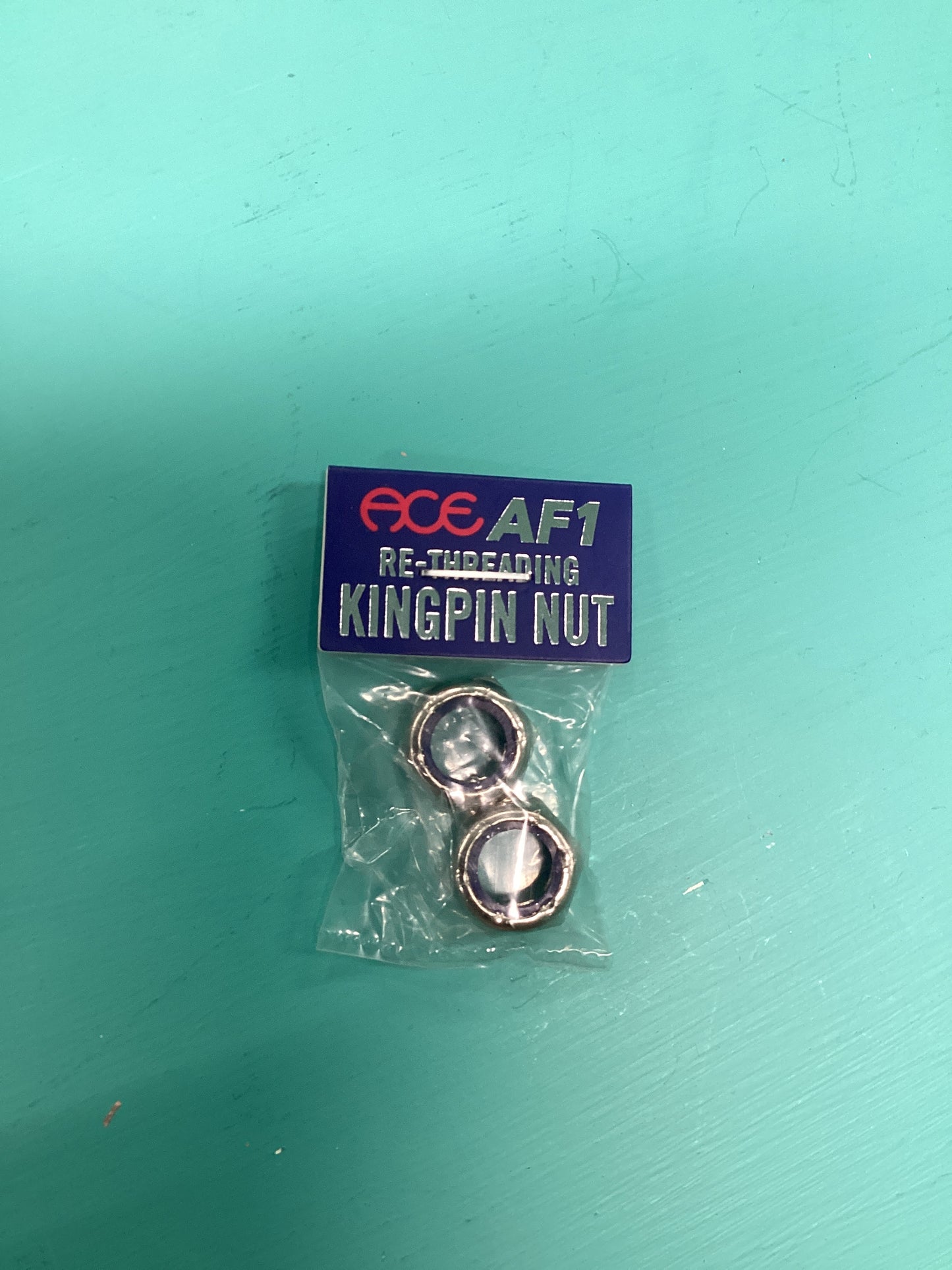 Ace Re-Threading Kingpin Nuts (Pack of 2)