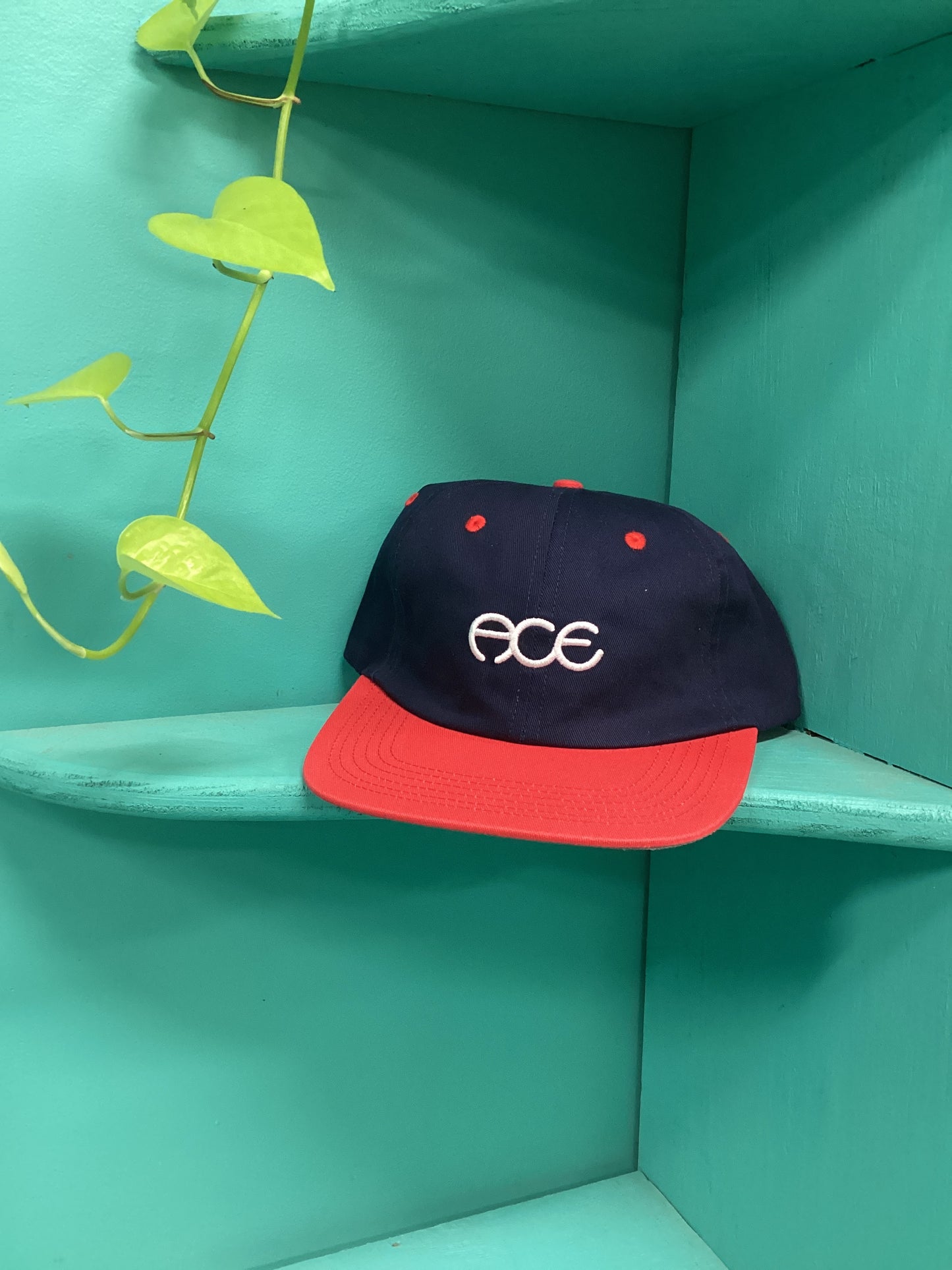ACE Sandlot Hat Navy/Red