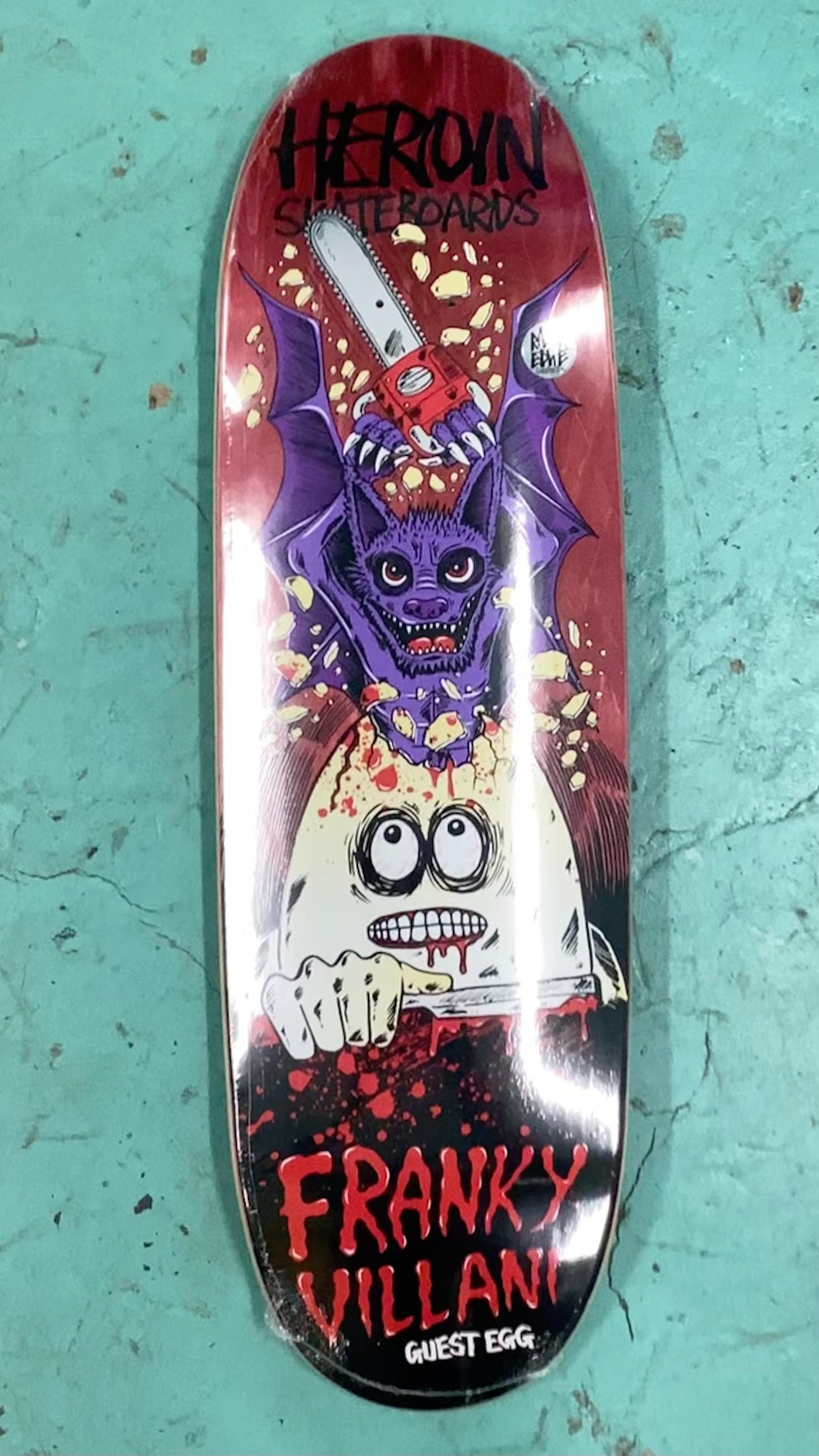 Heroin Franky Villani Guest Egg Deck 9.5
