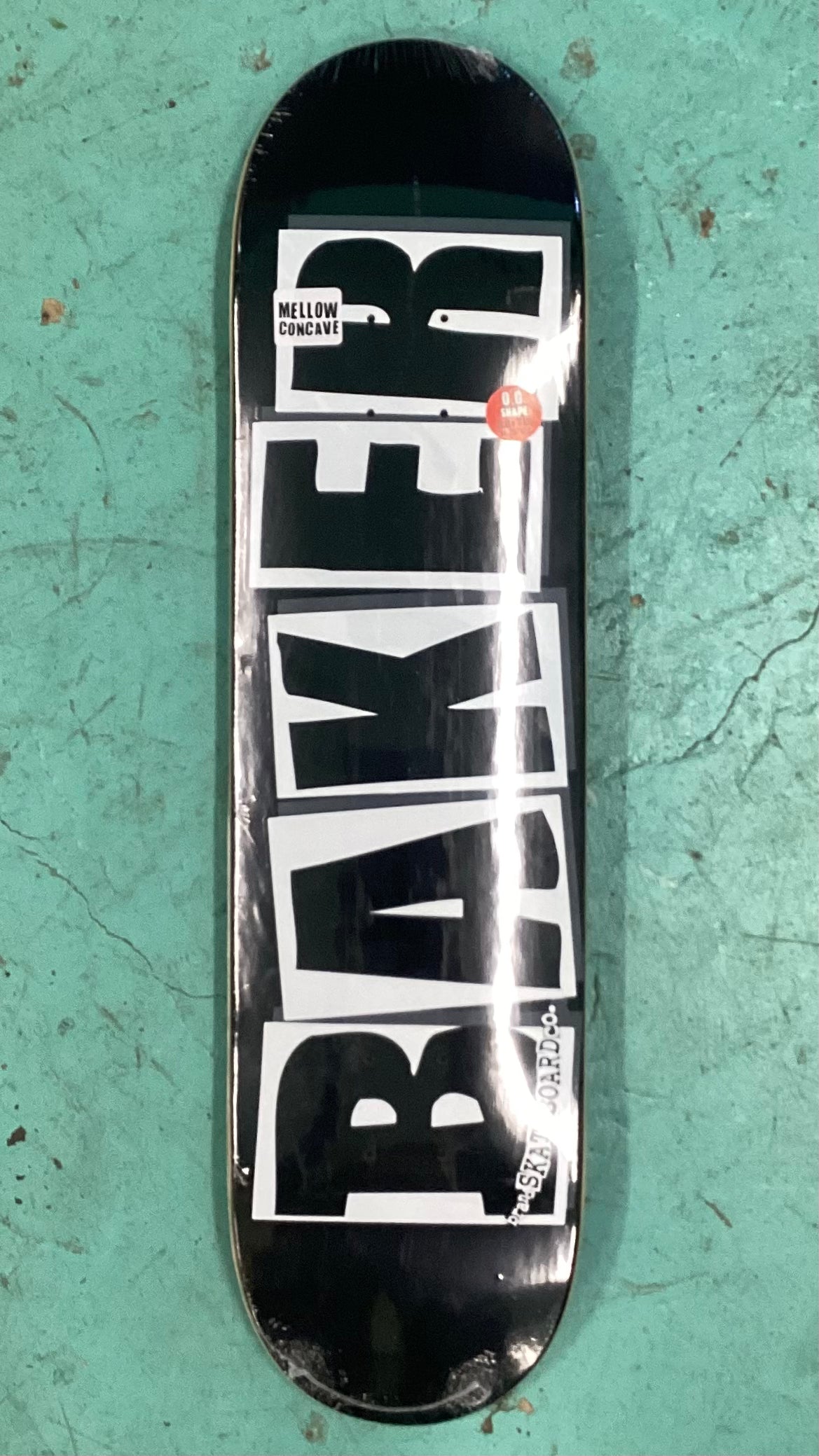 Baker Team Brand Logo Black/White Deck 8.00