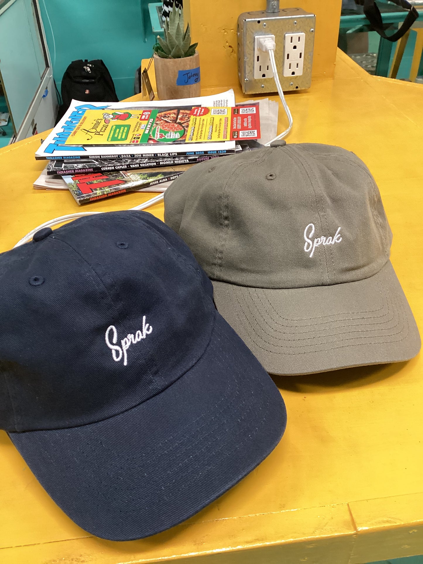 Sprak Script Dad Hat