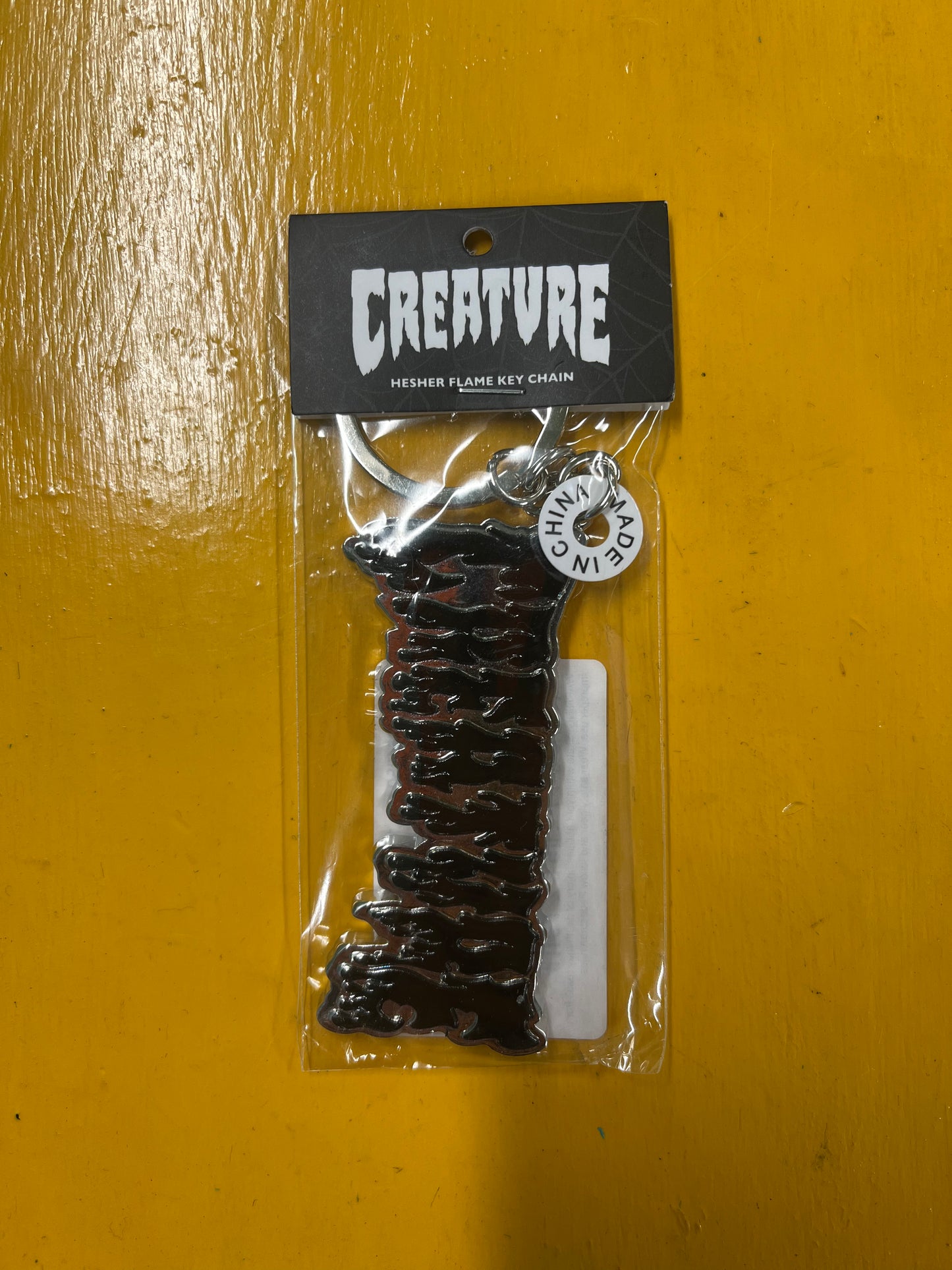 Creature Hesher Flame Keychain