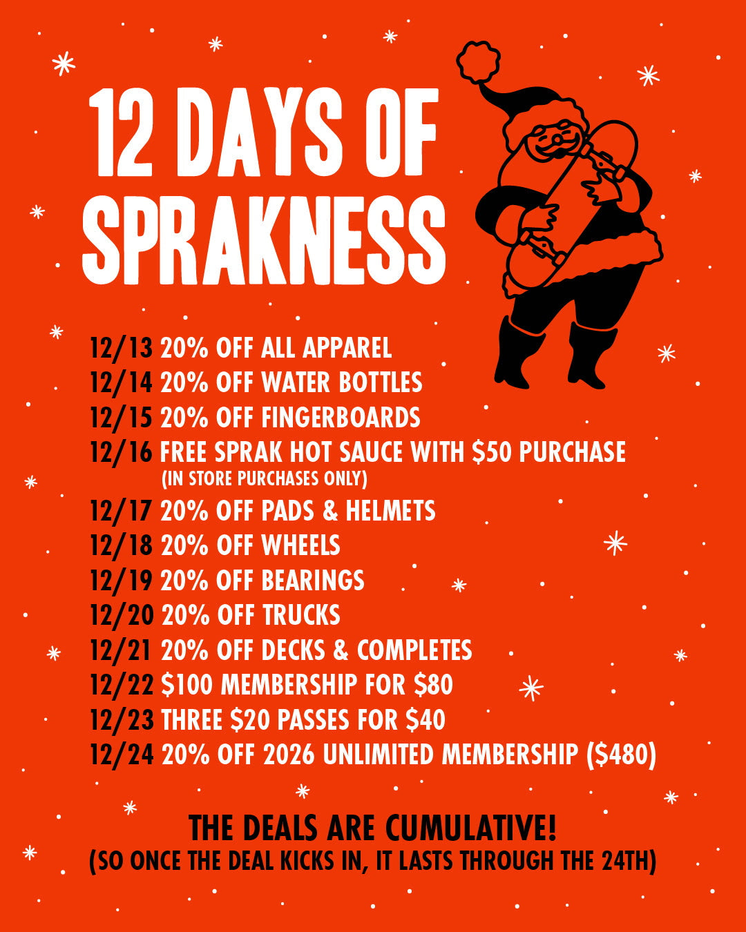 12 Days of Sprakmas