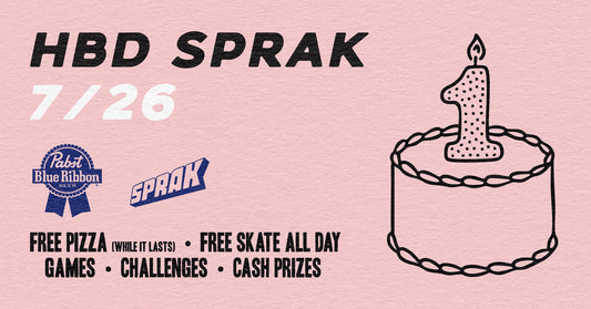 Sprak is having a Birthday!  We're ONE!