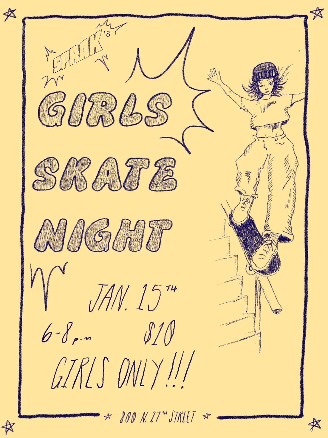Girl's Skate Night