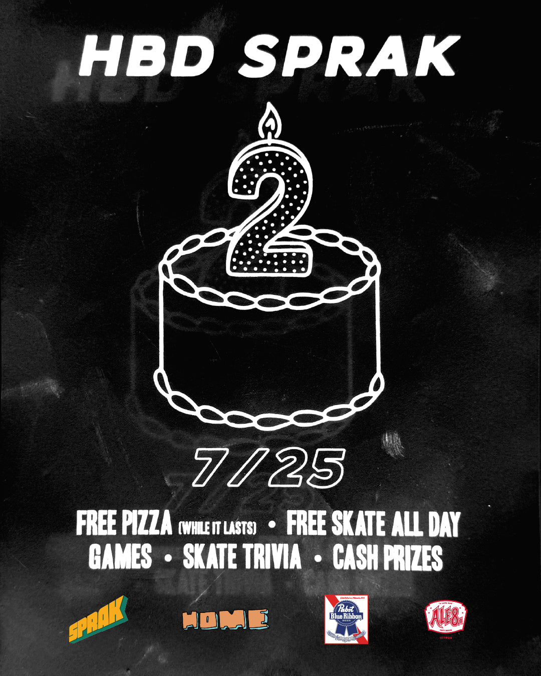 Sprak is celebrating TWO years!  Come join us!