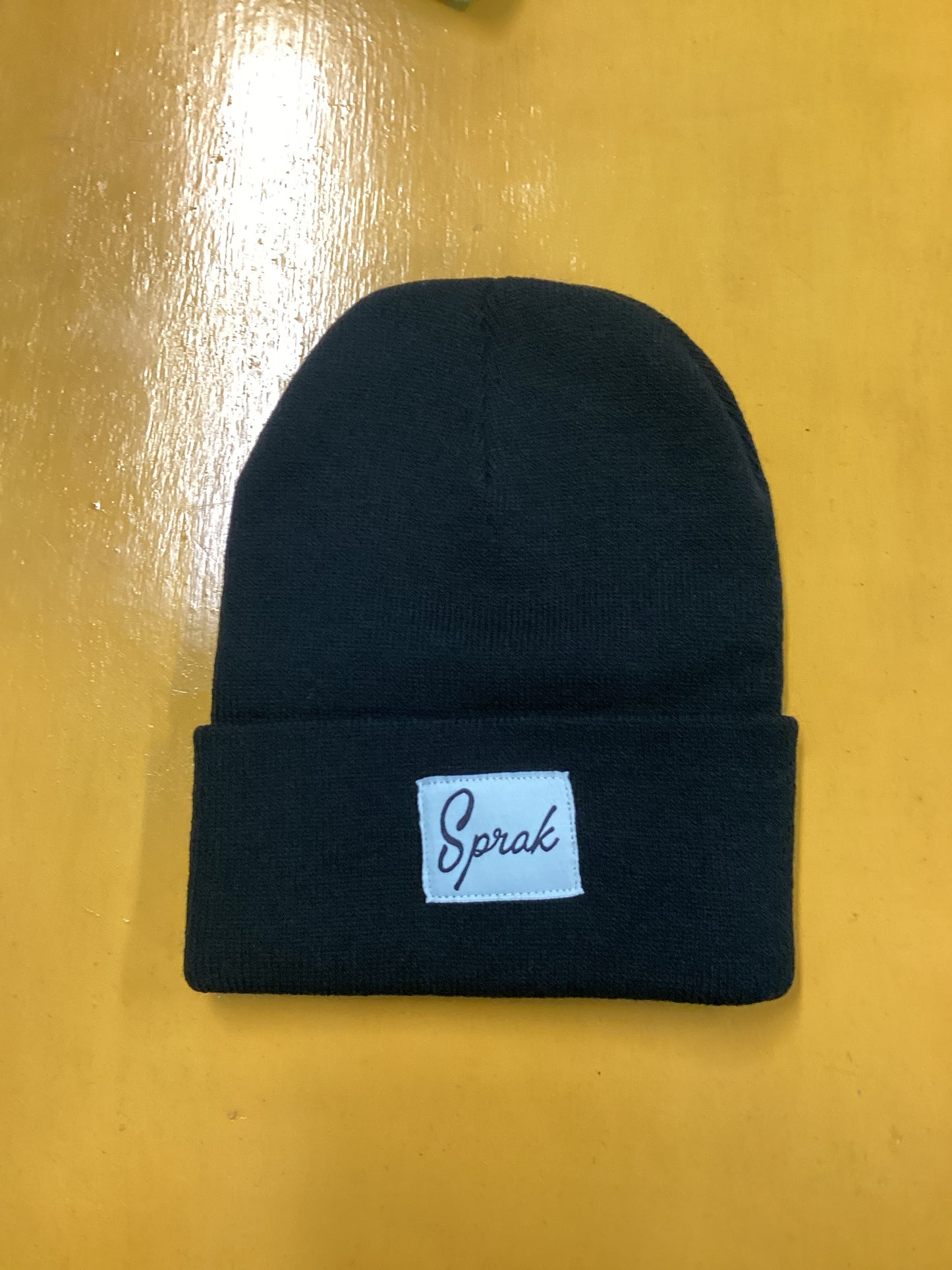 Sprak Script Logo Beanie