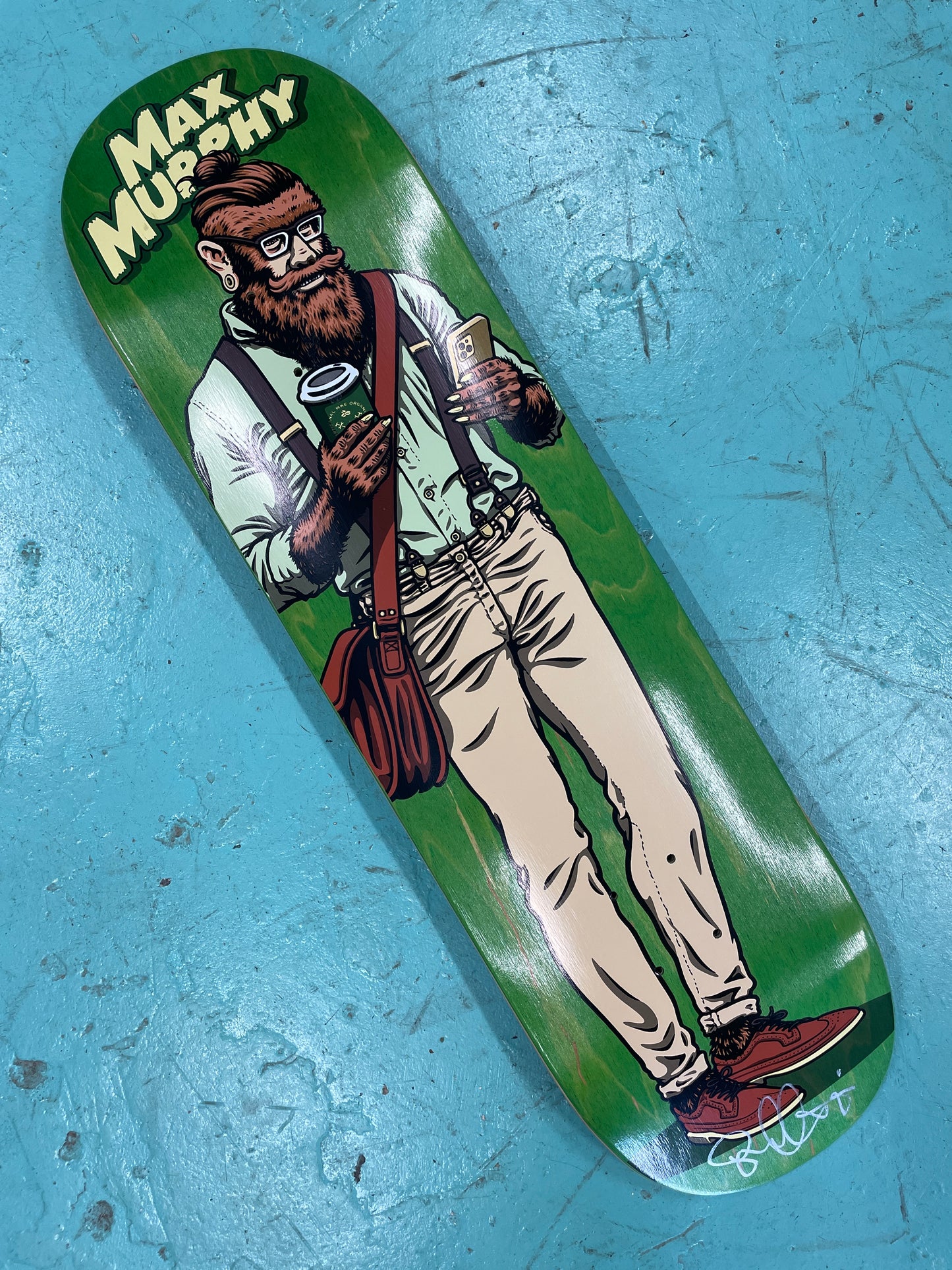 Strangelove Max Murphy Wolf Man Deck by Sean Cliver 8.5