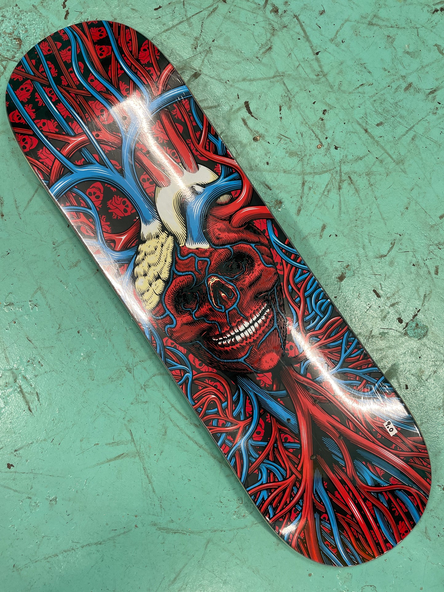 Strangelove Heart Skull Deck 9.0
