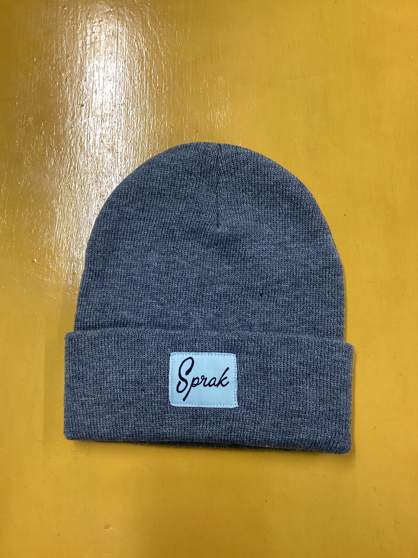 Sprak Script Logo Beanie