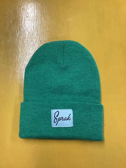 Sprak Script Logo Beanie