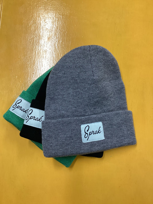 Sprak Script Logo Beanie