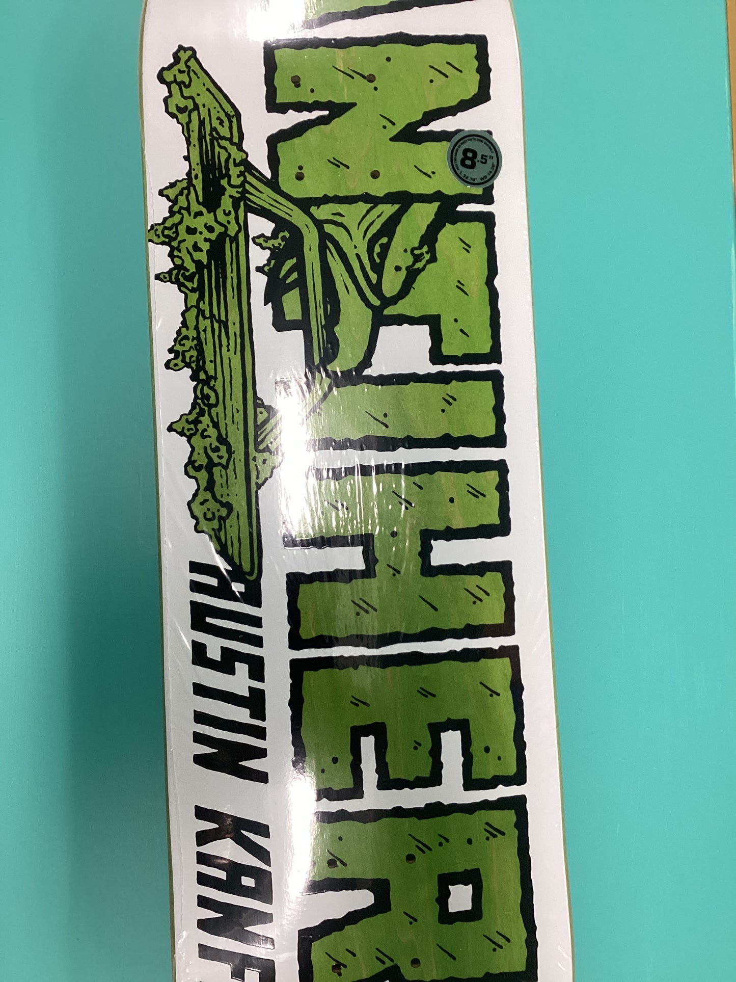 Anti-Hero Kanfoush Custom White Deck 8.50