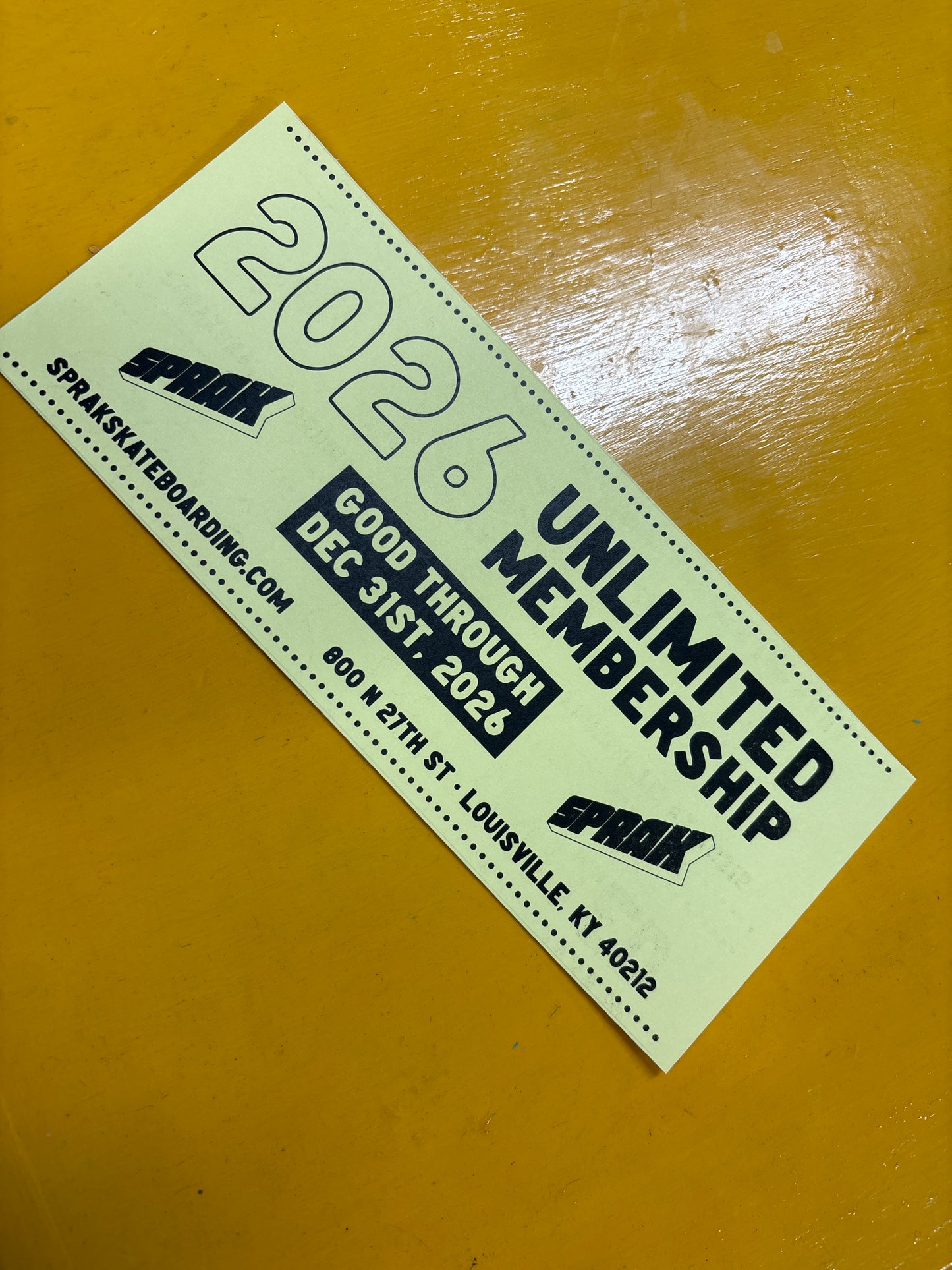 $600 Unlimited Membership