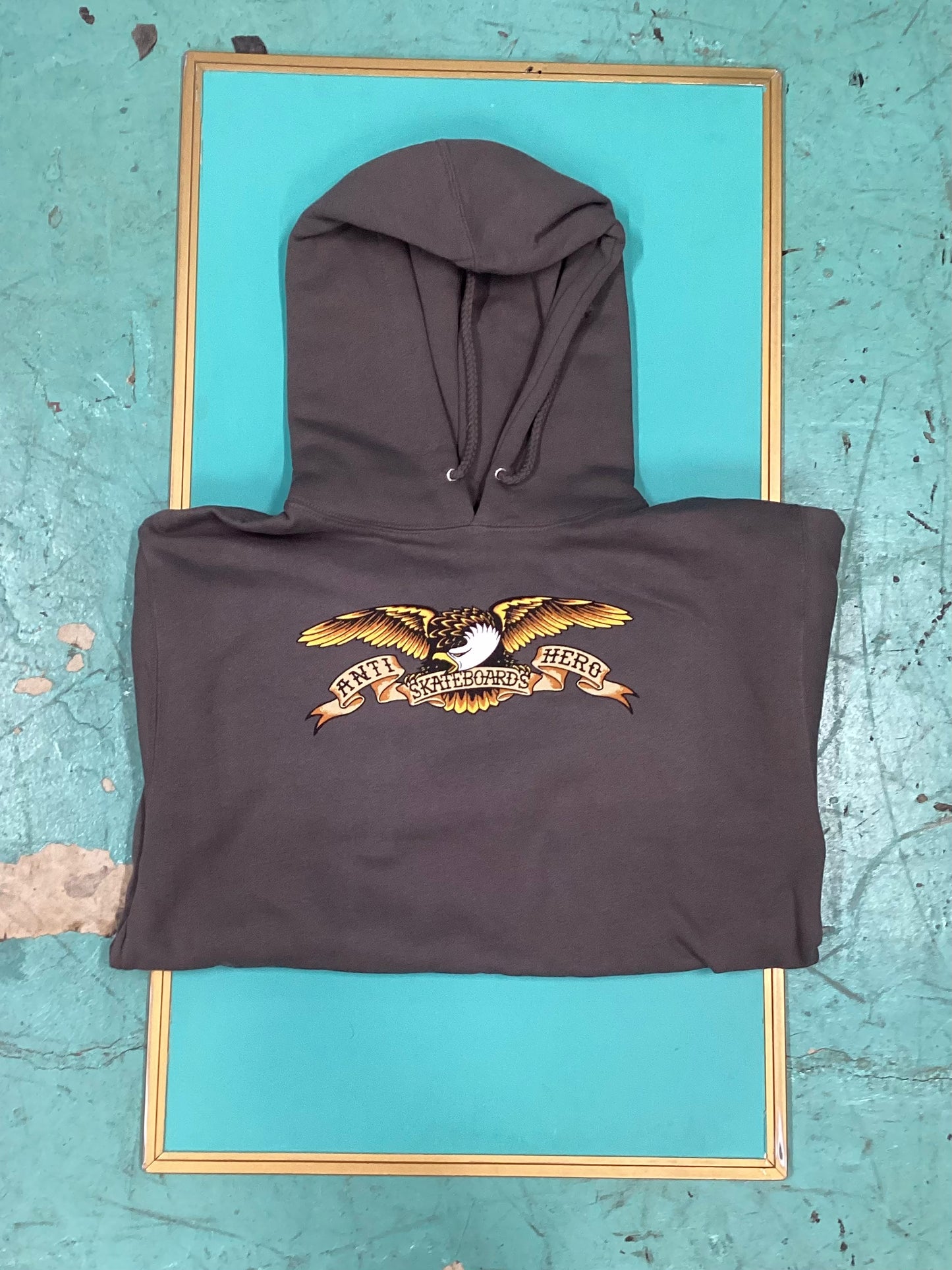 Anti hero Eagle Charcoal Hoodie