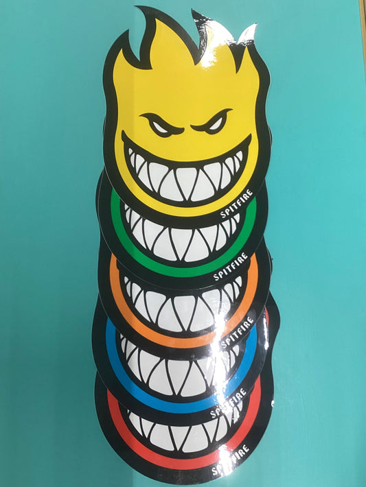 Spitfire big head sticker