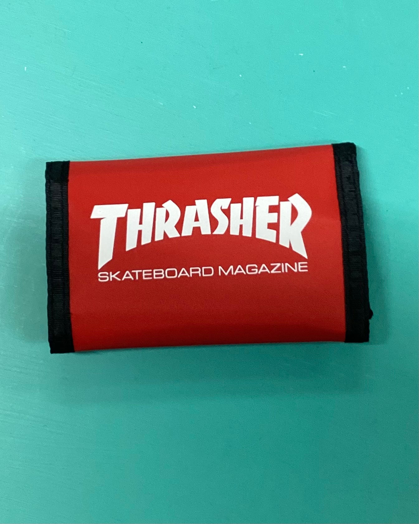 Thrasher Skate Mag Velcro Wallet