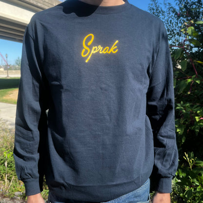 Sprak Script LS Tee
