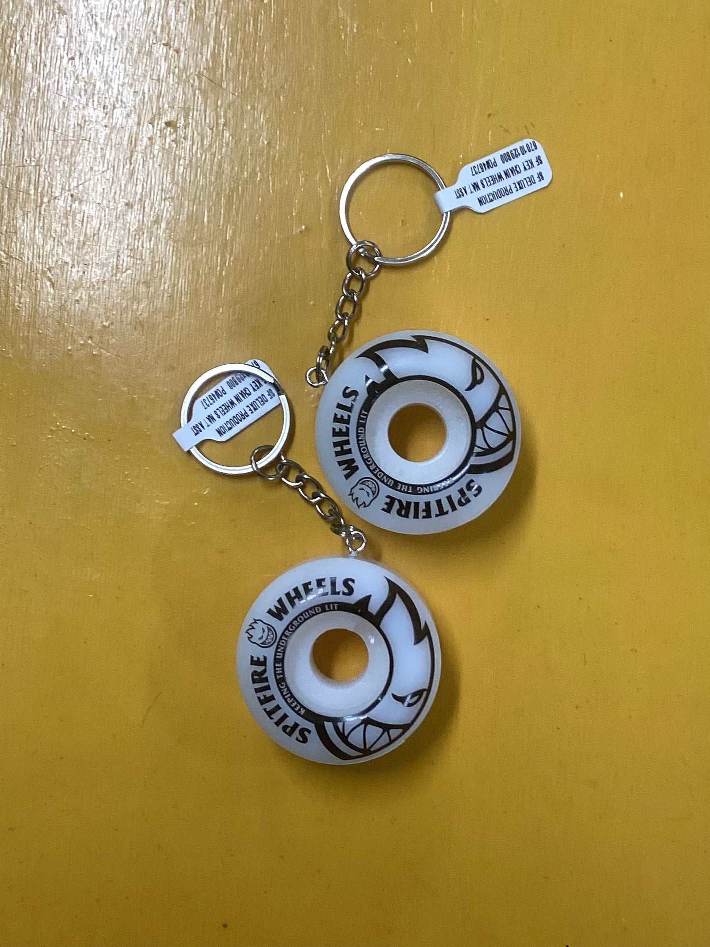 Spitfire Wheel Keychain Assorted Styles