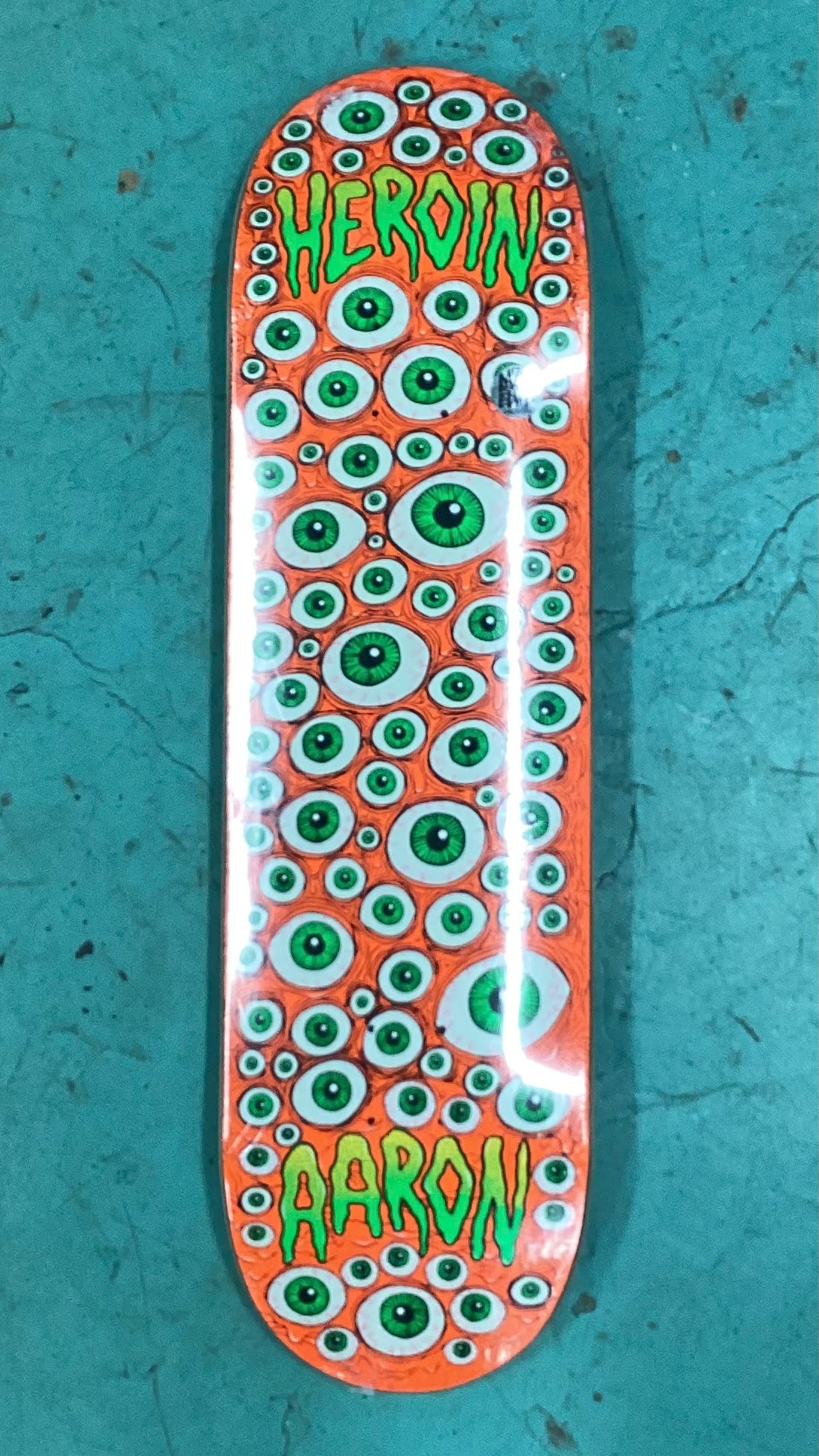 Heroin Aaron Wilson Eyes Deck 8.75