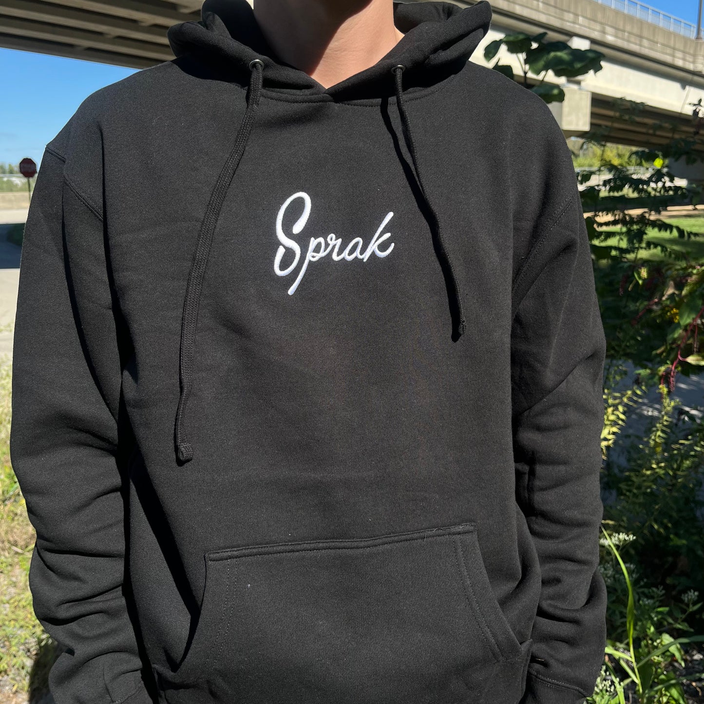 Sprak Embroidered Hoodie
