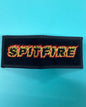 Spitfire Flames Script Bi Fold Wallet