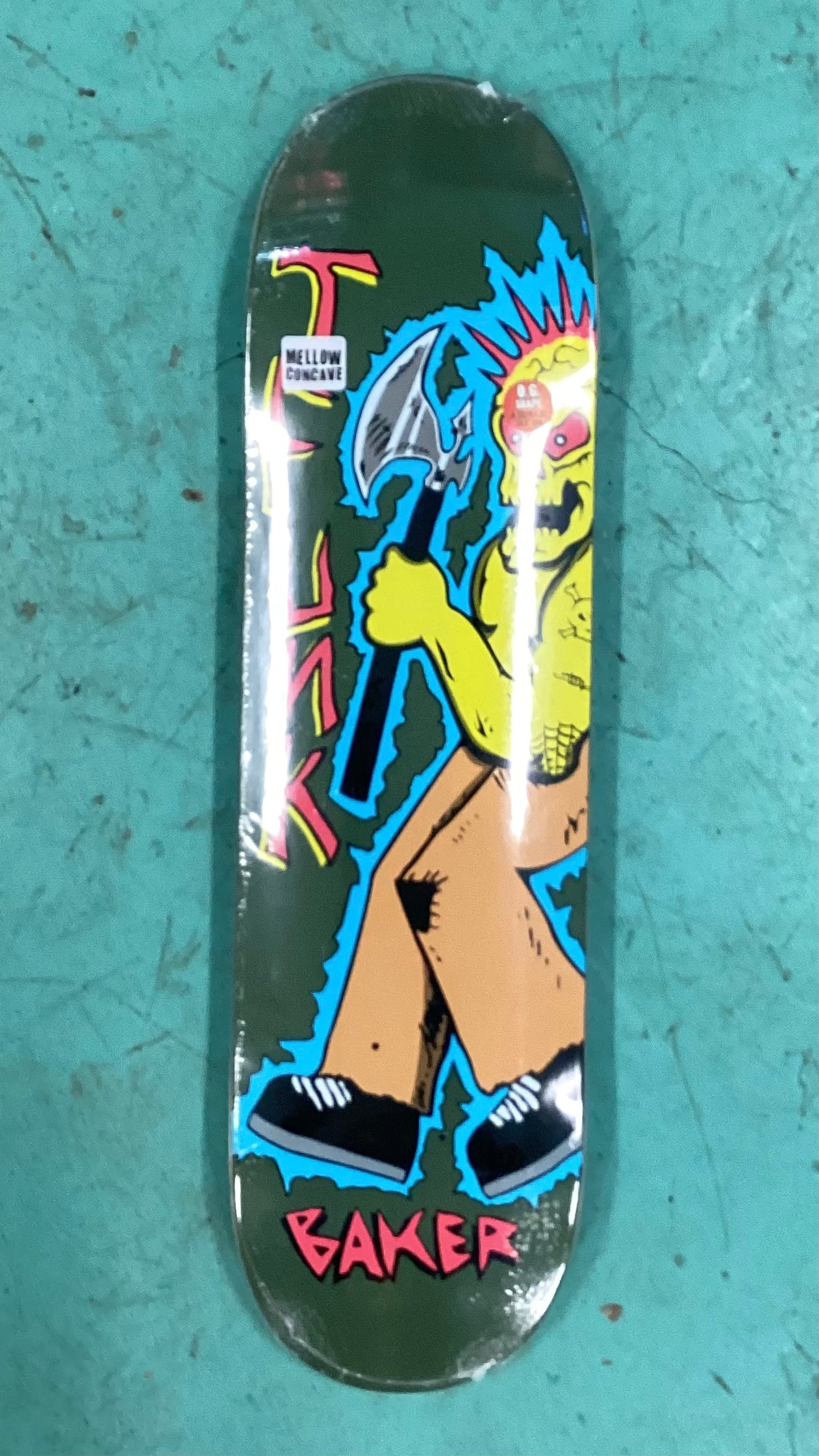 Baker T-funk Axe Man Deck 8.38