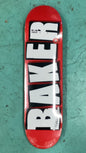 Baker Team Brand Logo Black/Red Deck 8.25
