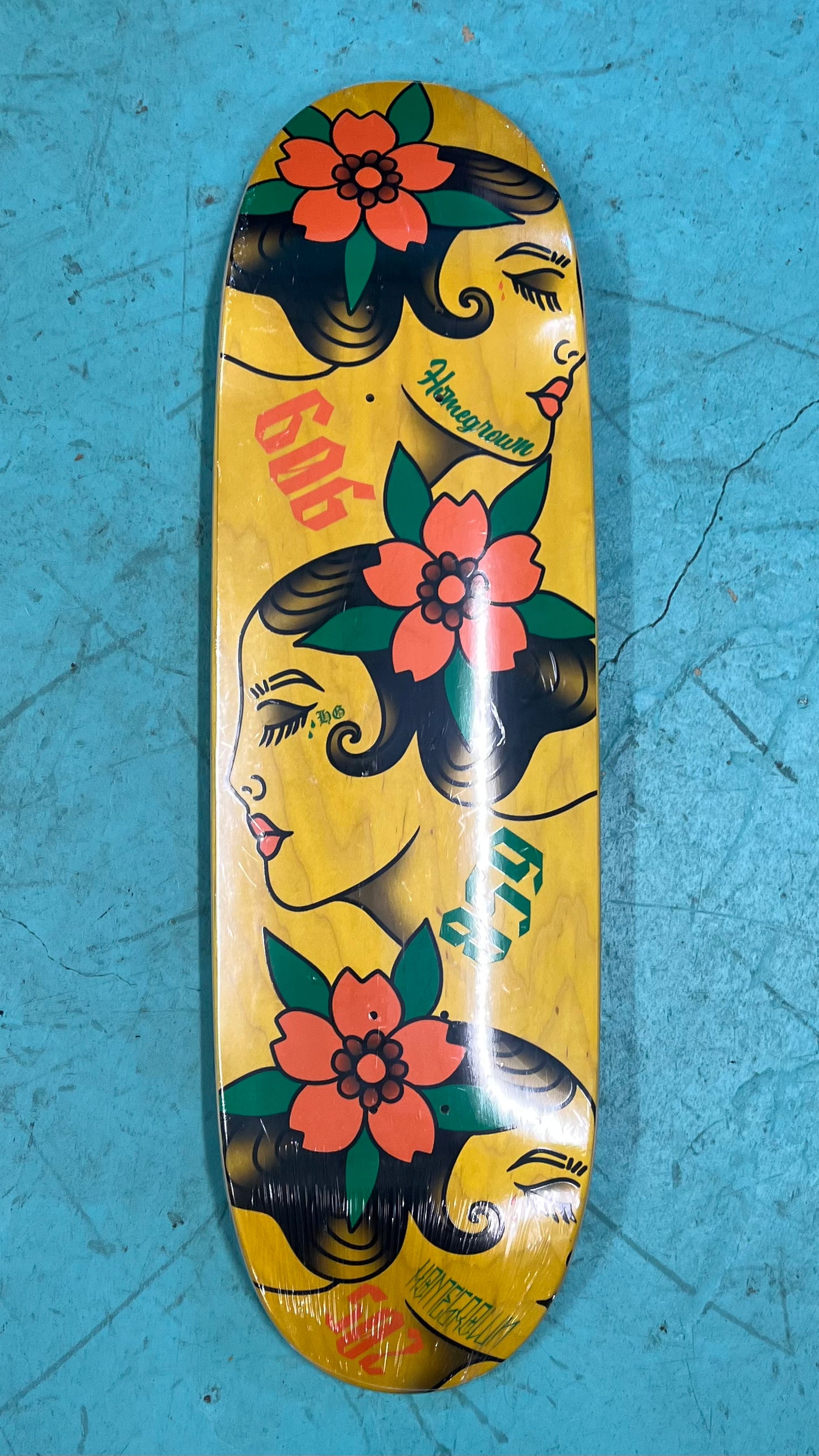 Homegrown Area Code Flowers Deck