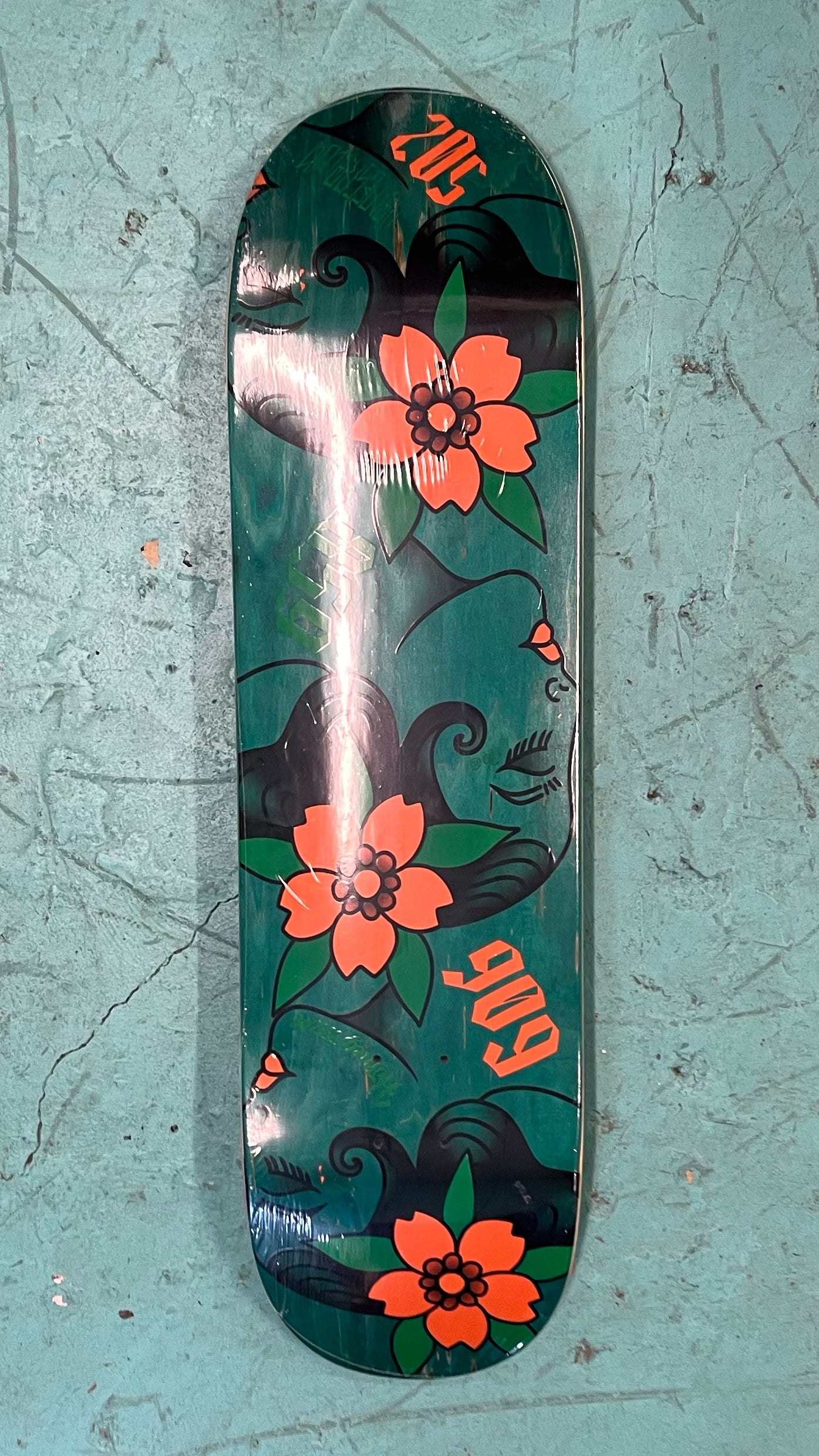 Homegrown Area Code Flowers Deck