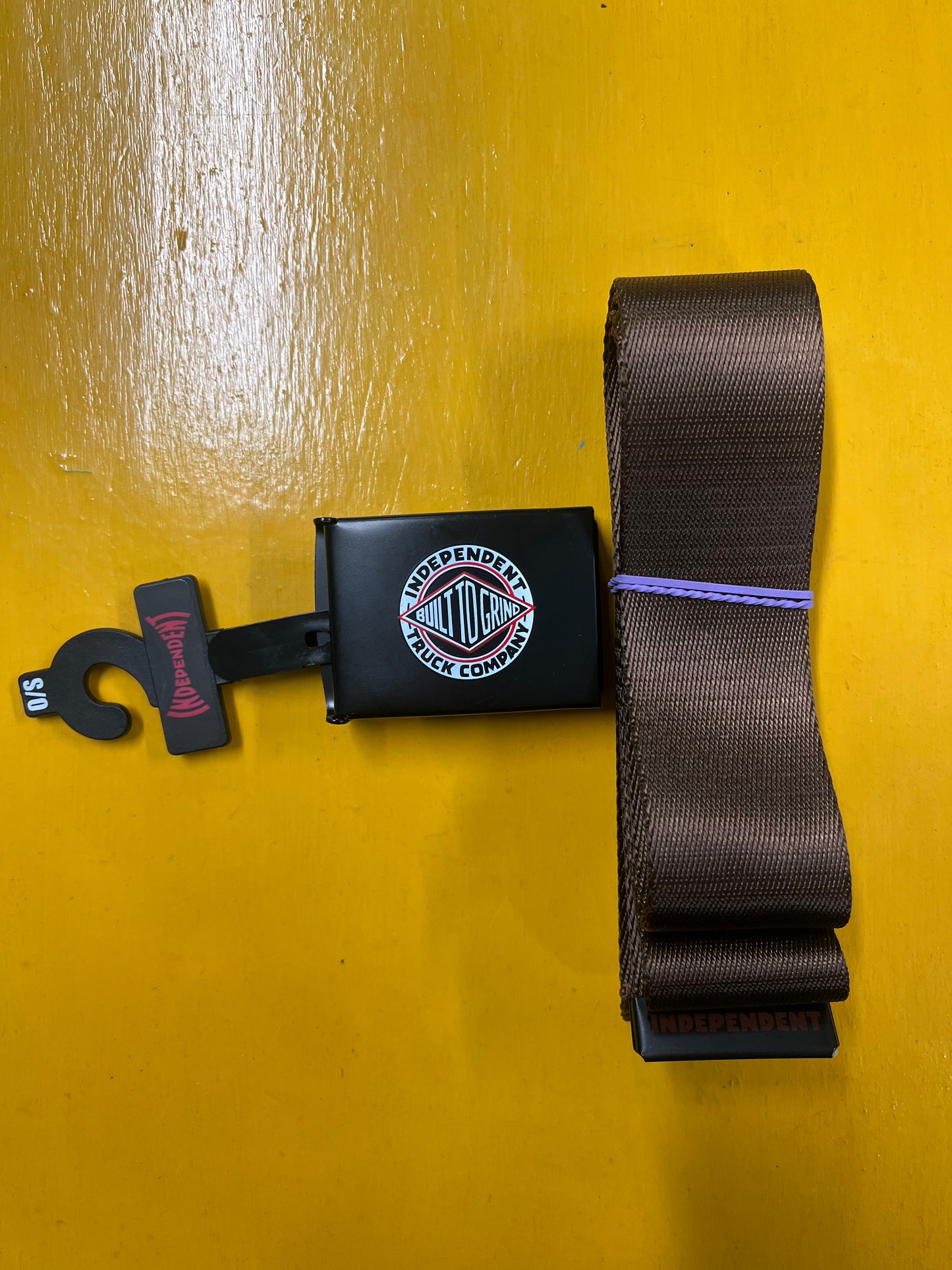 Independent Built To Grind Brown Belt