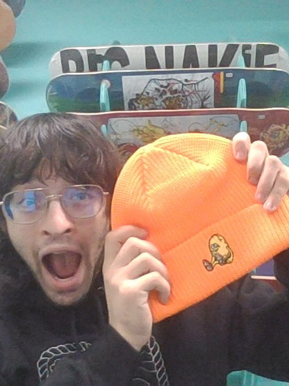 Heroin Egg Beanie ORANGE (VERY ORANGE)